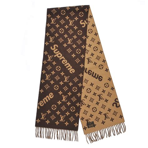 supreme scarf louis vuitton